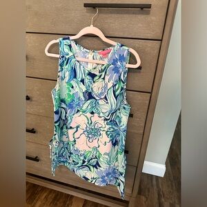 Lilly Pulitzer tunic top EUC